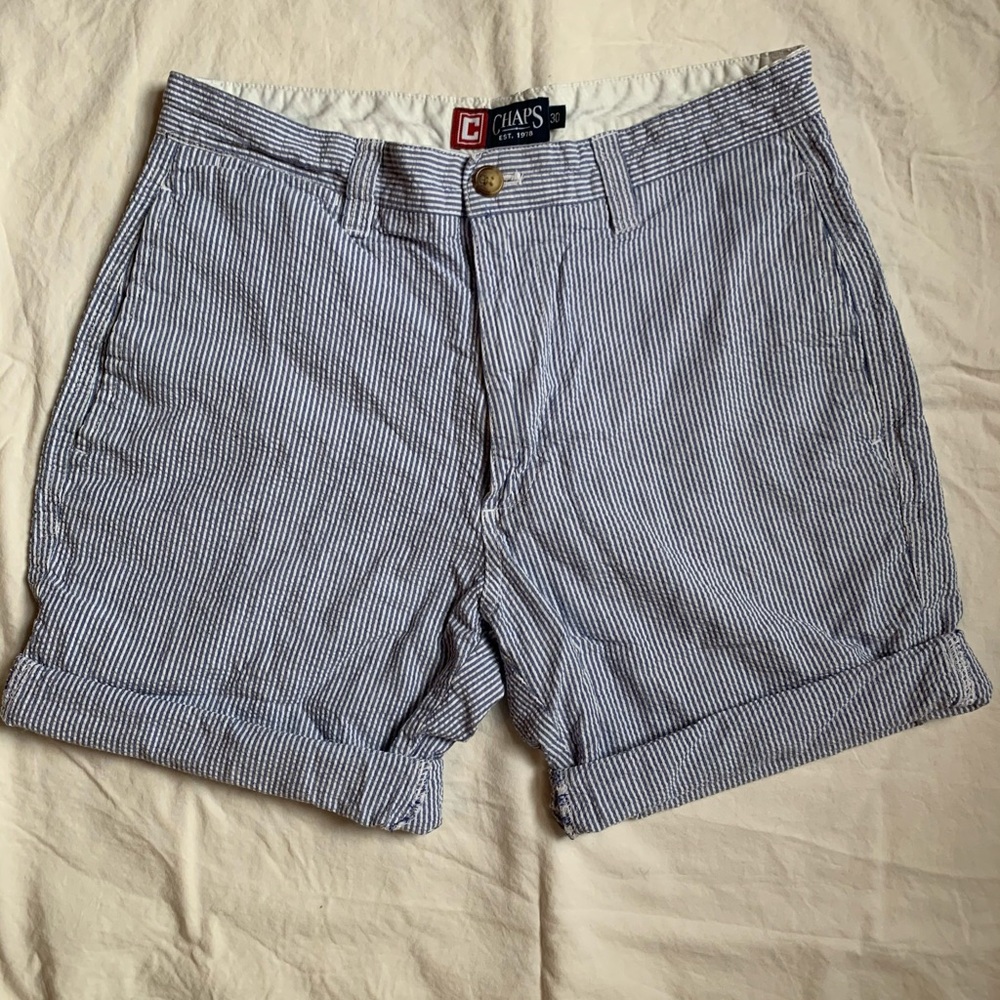 High waisted Chaps Shorts